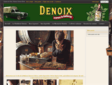 Tablet Screenshot of denoix.com